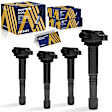 ESCH-00008 Ignition Coil, Set of 4, 2.4L, 4Cyl