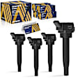 ESCHY-00407 Ignition Coil, Set of 4, 1.6L, 4Cyl