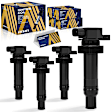 ESCKA-00462 Ignition Coil, Set of 4, 1.6L, 4Cyl