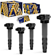 ESCM-00559 Ignition Coil, Set of 4, 2.4L, 4Cyl