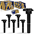 ESCM-00562 Ignition Coil, Set of 6
