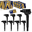 ESCMB-00538 Ignition Coil, Set of 8, 6.3L, 8Cyl