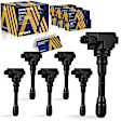 ESCN-00432 Ignition Coil, Set of 6, 3.0L, 6Cyl