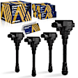 ESCN-00582 Ignition Coil, Set of 4