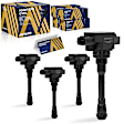 ESCN-00585 Ignition Coil, Set of 4