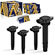 ESCN-00597 Ignition Coil, Set of 4