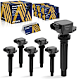 ESCS-00673 Ignition Coil, Set of 6, 2.7L, 6Cyl