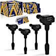 ESCT-00498 Ignition Coil, Set of 4