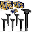 ESCT-00677 Ignition Coil, Set of 6, 4.0L, 6Cyl
