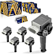 ESCVL-00710 Ignition Coil, Set of 5