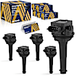 2006 Volvo XC70 - Ignition Coil, DOHC, GAS, 4-Door, Wagon, Set of 5, 2.5L 5Cyl