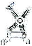 FBT-002 Fan Pulley Bracket - Direct Fit, Sold Individually