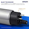 FUPGM-01275 Fuel Pump, Electric, With Fuel Sending Unit