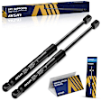 GASBM-00244 Driver and Passenger Side Trunk Lift Support, Base Coupe, Set of 2