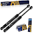 GASGM-00393 Driver and Passenger Side Hood Lift Support, Sport Utility, Set of 2