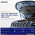 2003 Lexus GX470 - Driver and Passenger Side Lift Support Hood, DOHC, GAS, 4-Door, For Front Hood, Sport Utility