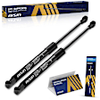 GAST-01135 Driver and Passenger Side Hood Lift Support, Sedan, Set of 2