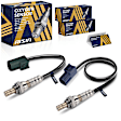 OXSAZ-00889 Driver and Passenger Side, After Catalytic Converter Oxygen Sensor, Set of 2, 4.0L, 6Cyl