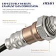 OXSH-00481 Before Catalytic Converter Oxygen Sensor, Set of 2