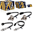 OXSH-00489 Before and After Catalytic Converter Oxygen Sensor, Set of 4, 3.5L, 6Cyl