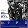 1994 Honda Accord - Power Steering Pump, SOHC, GAS, 2-Door, Coupe, 2.2L 4Cyl, Without Reservoir, Without Pulley