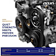 2004 Jeep Wrangler - Power Steering Pump, OHV, GAS, 2-Door, Sport Utility, With 6-Groove Pulley, 4.0L 6Cyl, With Reservoir, With Pulley
