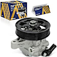 2007 Honda CR-V - Power Steering Pump, DOHC, GAS, 4-Door, Sport Utility, In-Line Filter Available, With 7-Groove Pulley, 2.4L 4Cyl, Without Reservoir, With Pulley