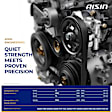 2003 Acura TL - Power Steering Pump, SOHC, GAS, 4-Door, Sedan, 3.2L 6Cyl, Without Reservoir, Without Pulley