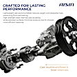 2016 Maserati Ghibli - Power Steering Pump, DOHC, GAS, 4-Door, Sedan, 3.0L 6Cyl, Without Reservoir, With Pulley