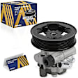 2021 Toyota Tacoma - Power Steering Pump, DOHC, GAS, 4-Door, Crew Cab Pickup, Without Reservior, 3.5L 6Cyl, Without Reservoir, With Pulley