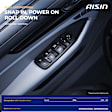PWSH-00203 Rear Window Switch Black