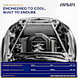 RDTGM-00632 Radiator, 6.2L, 8Cyl
