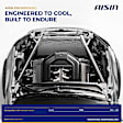 RDTH-00187 Radiator, 2.0L, 4Cyl