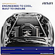 RDTH-00462 Radiator, 2.0L, 4Cyl