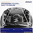 RDTH-00543 Radiator, 1.5L, 4Cyl