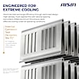 RDTH-00543 Radiator, 1.5L, 4Cyl