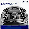 RDTKA-00380 Radiator, 2.0L, 4Cyl
