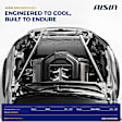 RDTN-00431 Radiator, 1.6L, 4Cyl