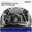 RDTT-00387 Radiator, 1.8L, 4Cyl