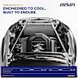 RDTT-00517 Radiator, 2.0L, 4Cyl