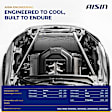 RDTVG-00407 Radiator, 2.0L, 4Cyl