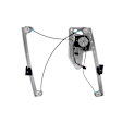 RPAB-020 Front, Passenger Side Power Window Regulator, With Motor