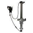RPAFD-034 Front, Passenger Side Power Window Regulator, With Motor