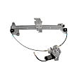 RPAFD-059 Front, Driver Side Power Window Regulator, With Motor
