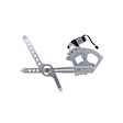 1989 Chevrolet C1500 - Front, Driver Side Power Window Regulator, With Motor
