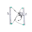 RPAGM-016 Front, Passenger Side Power Window Regulator, With Motor
