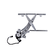 RPAGM-043 Front, Driver Side Power Window Regulator, With Motor