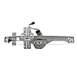 2010 Saturn Outlook XE 6 Cyl 3.6L - Front, Passenger Side Power Window Regulator, With Motor, Without Driver and Passenger Express Up and Down