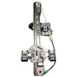 2013 Chevrolet Cruze - Rear, Driver Side Power Window Regulator, With Motor
