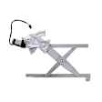 RPAGM-091 Front, Driver Side Power Window Regulator, With Motor